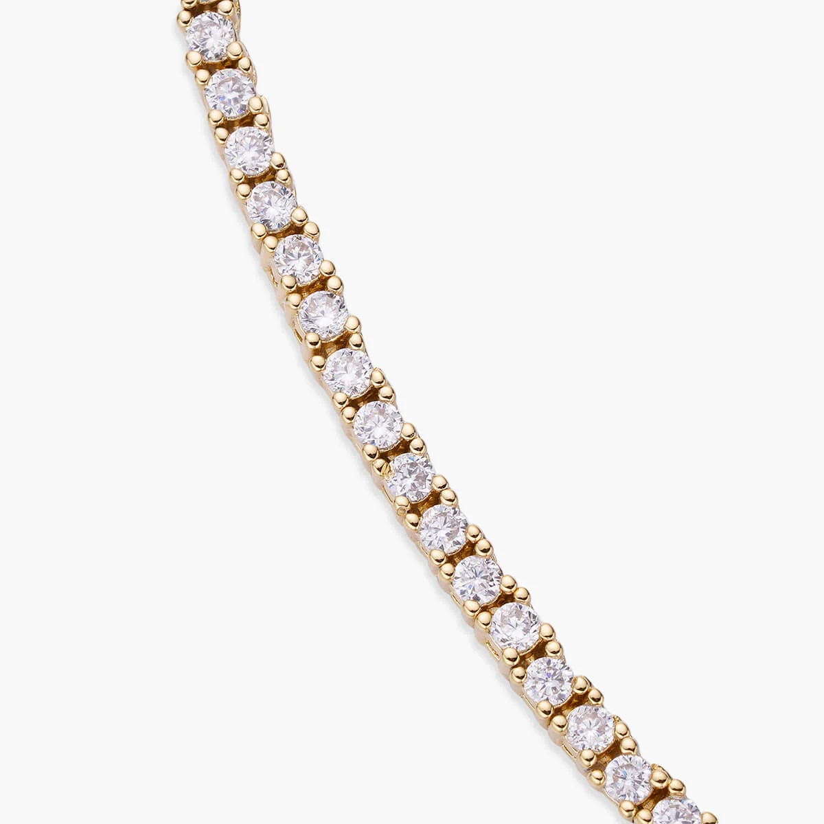 Petite Tennis Necklace (2mm) - Image 8