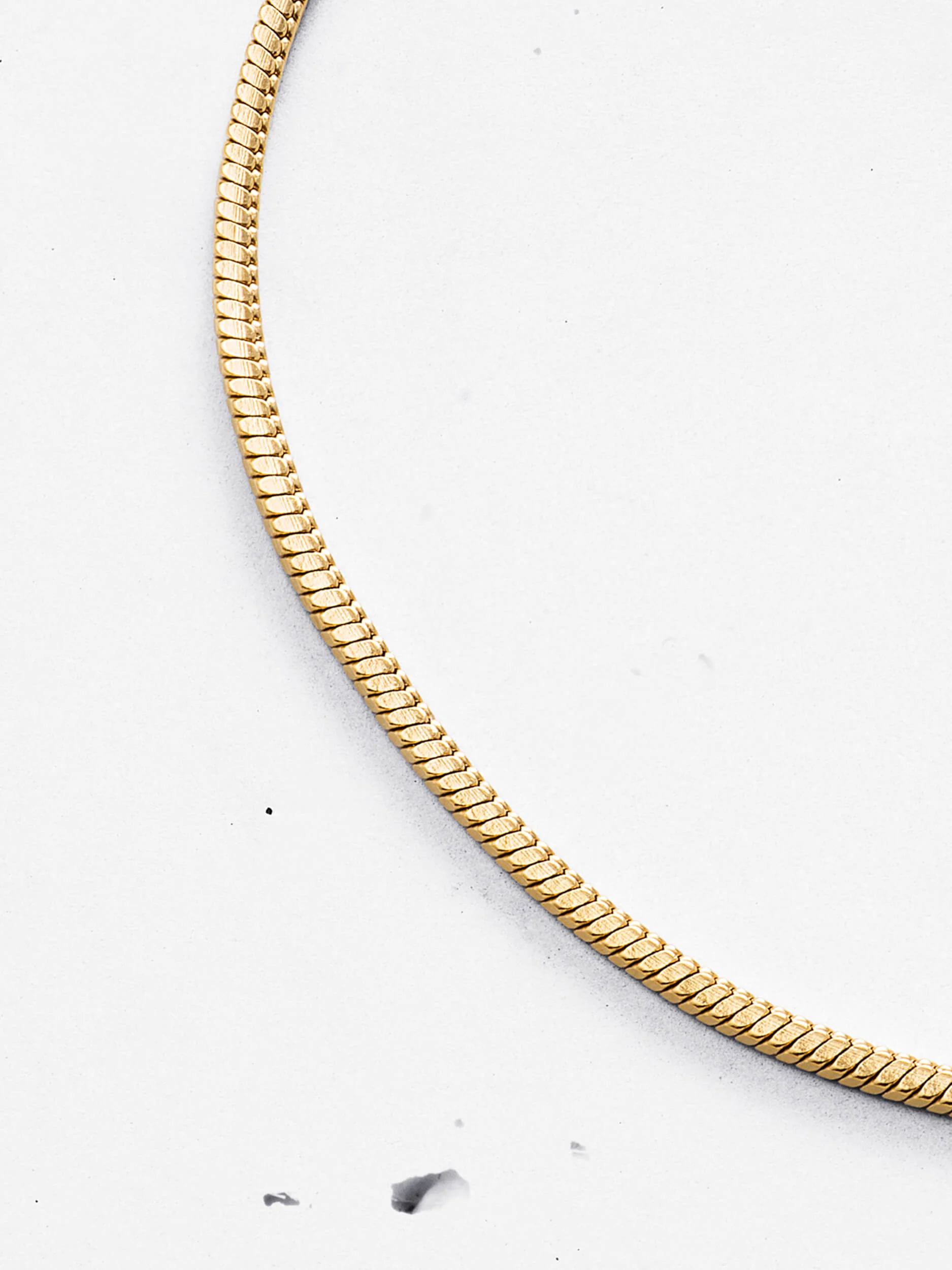 Pyramid Snake Chain Bracelet (2mm) - Image 4