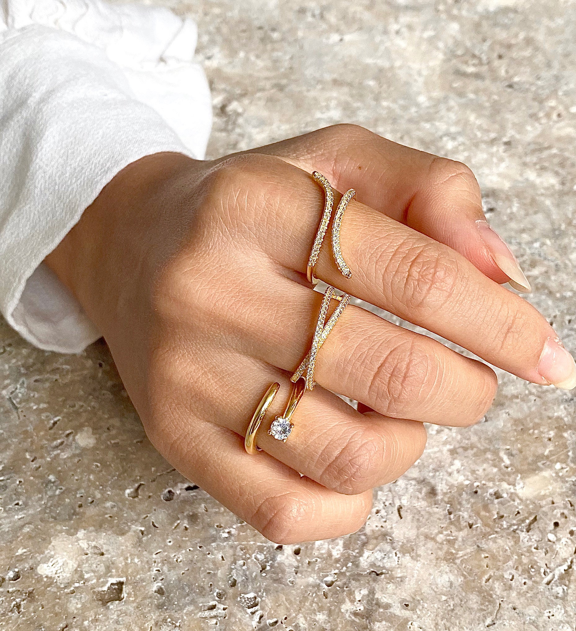 Stella Open Ring - Image 3