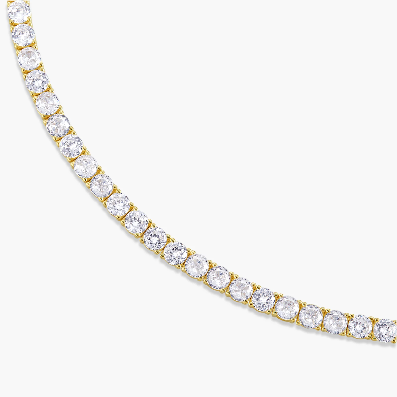 Sterling Silver Tennis Bracelet (4.5mm) - Image 9