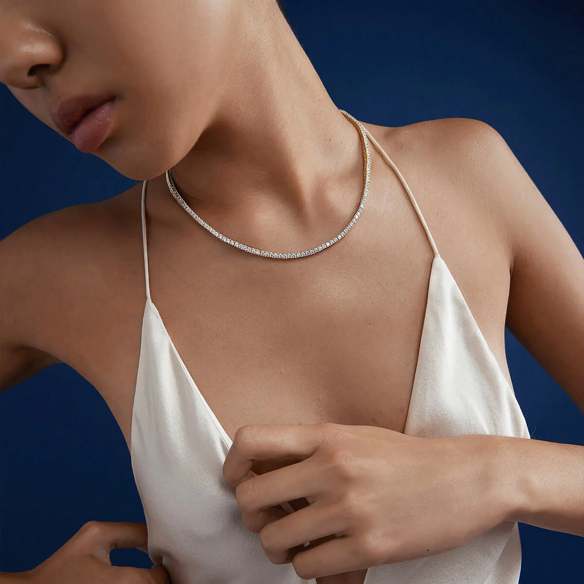 Tennis Necklace (2.5mm) - Image 3