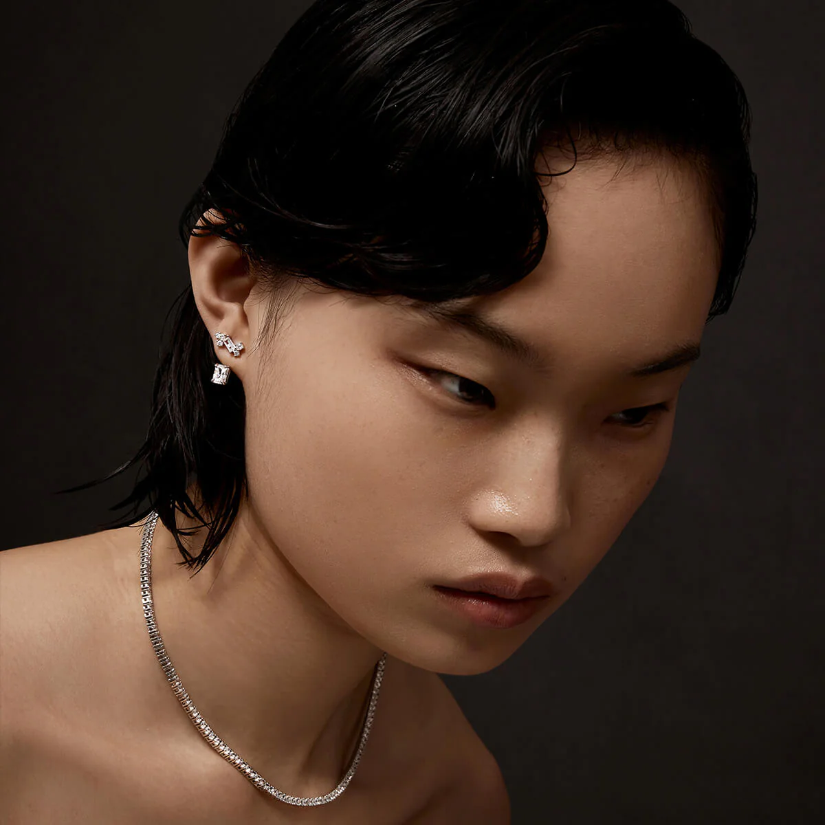 Tennis Necklace (2.5mm) - Image 8