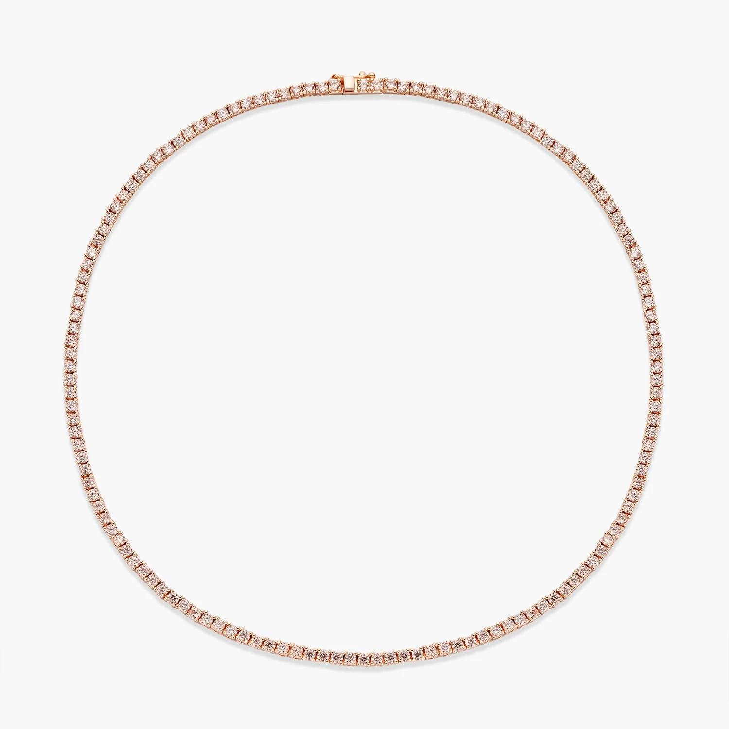 Tennis Necklace (2.5mm) - Colors - Image 4
