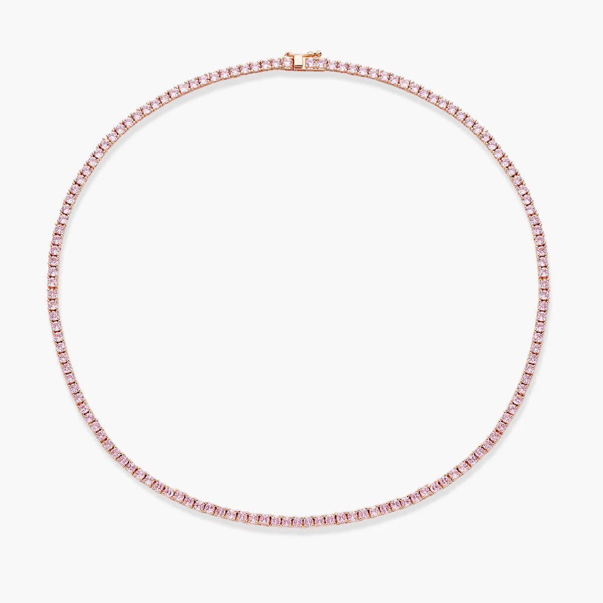 Tennis Necklace (2.5mm) - Colors - Image 5