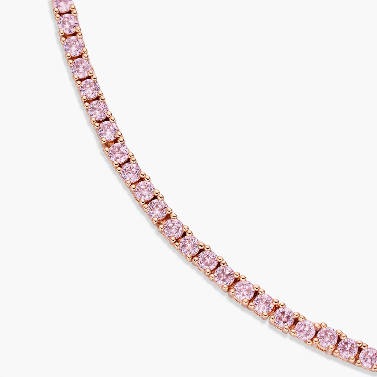 Tennis Necklace (2.5mm) - Colors - Image 6