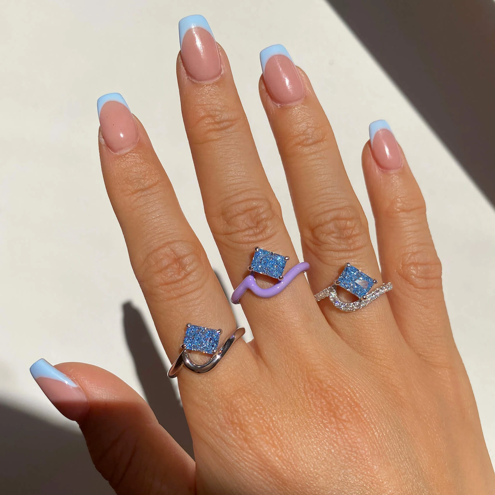 Enamel Vagues Ring - Image 12