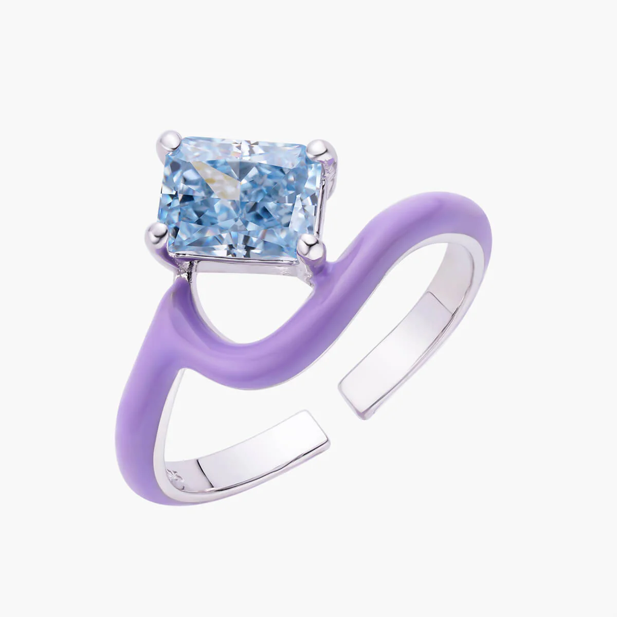 Enamel Vagues Ring - Image 3