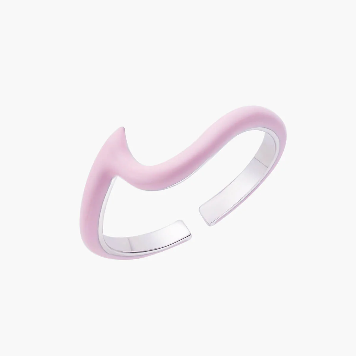 Enamel Wave Ring | Top Stacker - Image 7