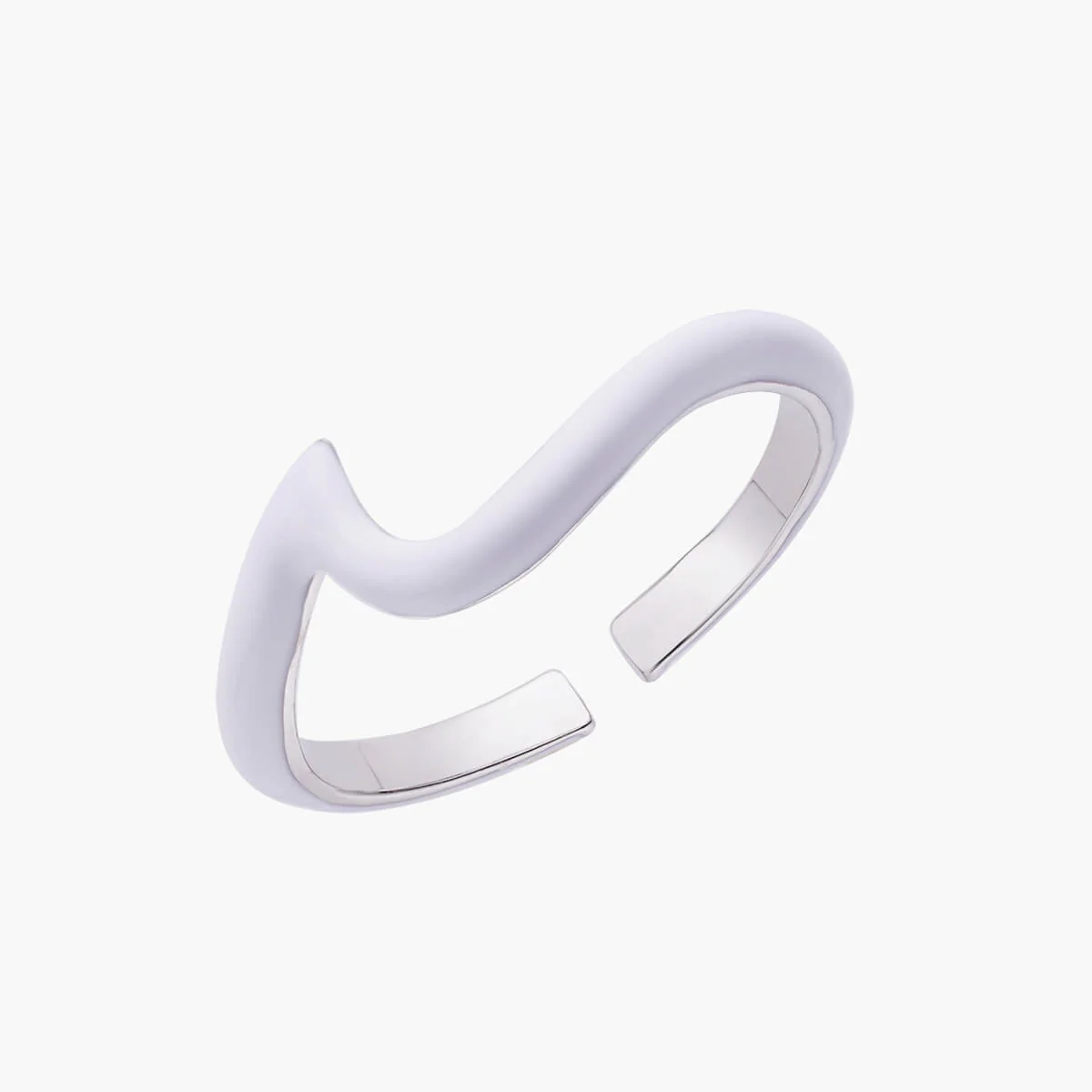 Enamel Wave Ring | Top Stacker - Image 8