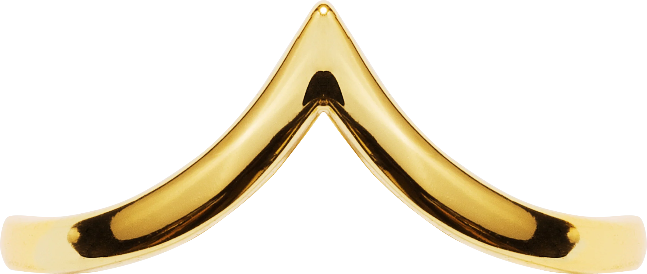Wishbone V | Stacking Ring - Image 3