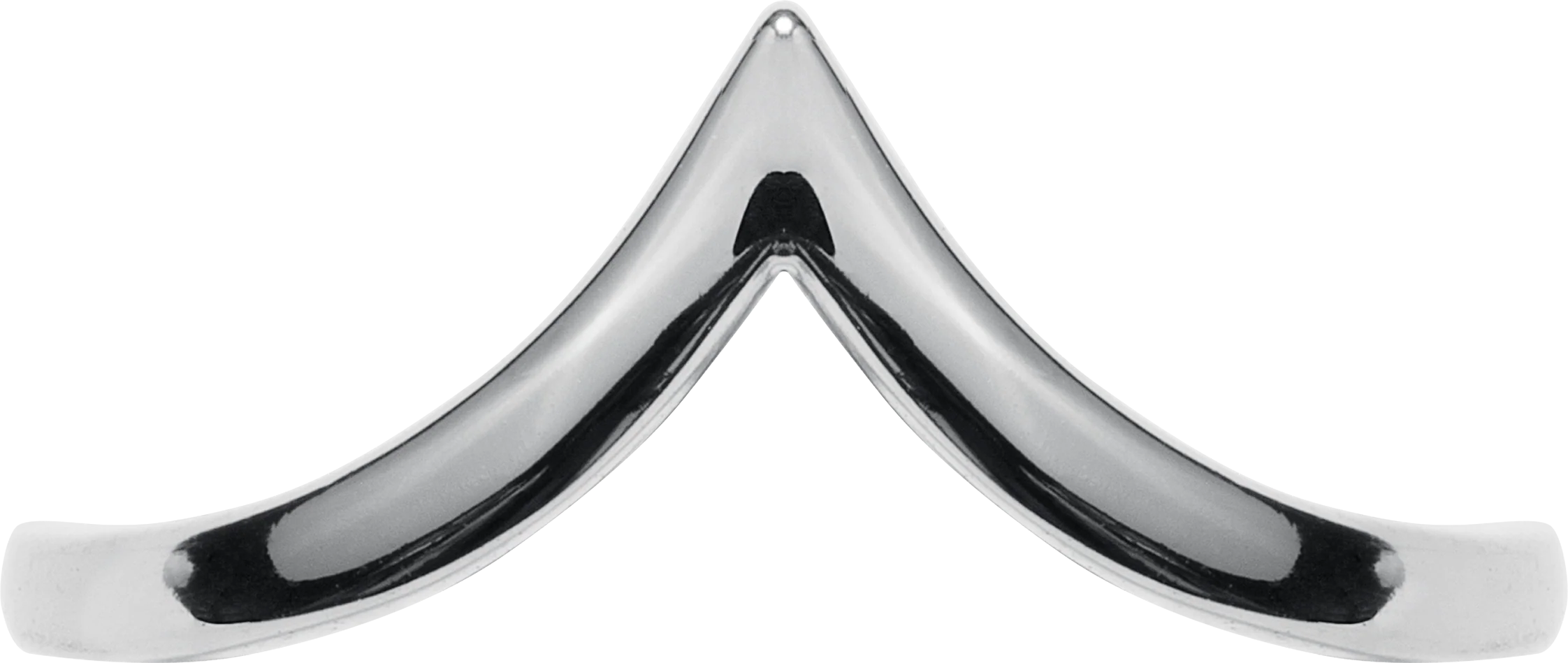 Wishbone V | Stacking Ring - Image 4